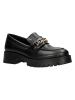 Wojas Leren mocassins zwart