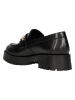 Wojas Leren mocassins zwart