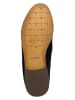 Wojas Leren enkelboots zwart