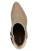 Wojas Leder-Stiefeletten in Beige