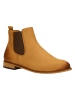 Wojas Leder-Chelsea-Boots in Hellbraun