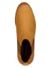 Wojas Leder-Chelsea-Boots in Hellbraun