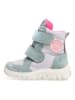 Naturino Winterboots "Geminae" in Mint/ Grau/ Pink