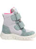 Naturino Winterboots "Geminae" in Mint/ Grau/ Pink