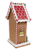 Clayre & Eef Decoratief figuur ''Huis'' meerkleurig - (B)18 x (H)31 x (D)14 cm