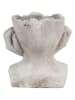Clayre & Eef Blumentopf in Grau - (B)17 x (H)18 x (T)14 cm