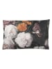 Clayre & Eef Poduszka w kolorze czarnym ze wzorem - 40 x 60 cm