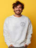 WOOOP Sweatshirt "Everything will be ok" in Grau