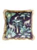 Mars & More Kussen donkerblauw/groen - (L)45 x (B)45 cm