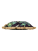 Mars & More Kussen donkerblauw/groen - (L)45 x (B)45 cm
