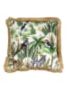 Mars & More Kussenhoes crème/groen - (L)45 x (B)45 cm