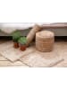 Mars & More Jute rolkussen lichtbruin - (B)62 x Ø 16 cm