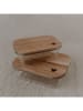 Eulenschnitt Vorratsbehälter "Herz" in Transparent/ Natur - (B)17 x (T)12,5 cm