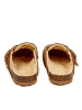 BABUNKERS Family Leder-Clogs in Hellbraun