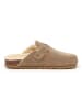 BABUNKERS Family Leder-Clogs in Beige