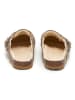 BABUNKERS Family Leder-Clogs in Beige