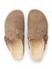 BABUNKERS Family Leder-Clogs in Beige