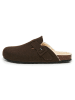 BABUNKERS Family Leder-Clogs in Braun