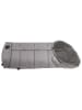 Kaiser Naturfellprodukte Thermo-Fußsack "Jooy" in Hellgrau - (L)105 x (B)45 cm