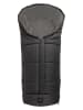 Kaiser Naturfellprodukte Thermo-Fußsack "Jooy" in Schwarz - (L)105 x (B)45 cm