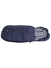 Kaiser Naturfellprodukte Thermo-voetenzak "Lukky" donkerblauw - (L)105 x (B)45 cm