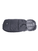 Kaiser Naturfellprodukte Thermo-Fußsack "Lukky" in Anthrazit - (L)105 x (B)45 cm