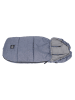 Kaiser Naturfellprodukte Thermo-Fußsack "Lukky" in Blau - (L)105 x (B)45 cm