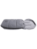 Kaiser Naturfellprodukte Thermo-Fußsack "Lukky" in Grau - (L)105 x (B)45 cm