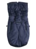 Kaiser Naturfellprodukte Voetenzak voor babyzitje "Hoody 2.0" donkerblauw - (L)80 x (B)40 cm