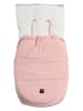 Kaiser Naturfellprodukte Babyschalen-Fußsack "Hoody 2.0" in Rosa - (L)80 x (B)40 cm