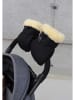 Kaiser Naturfellprodukte Ogrzewacz wełniany "Stroller Mitt" w kolorze czarnym do rąk
