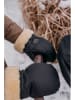 Kaiser Naturfellprodukte Ogrzewacz wełniany "Stroller Mitt" w kolorze czarnym do rąk
