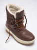 Kamik Leder-Winterstiefel "Celestem" in Braun