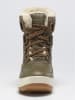 Kamik Leder-Winterstiefel "Celestem" in Khaki