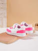 Rock & Joy Sneakers in Weiß/ Pink
