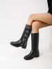 C'M Stiefel in Schwarz