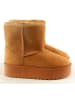 C'M Winterboots lichtbruin