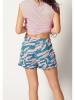 Skiny Pyjama-Shorts in Blau