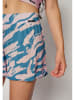 Skiny Pyjama-Shorts in Blau