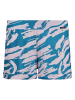 Skiny Pyjama-Shorts in Blau