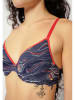 Skiny Spacer-beha donkerblauw