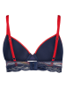 Skiny Spacer-beha donkerblauw