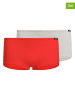 Skiny 2-delige set: hipsters crème/rood