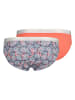 Skiny 2-delige set: slips oranje/grijs