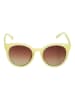 MOSS COPENHAGEN Damen-Sonnenbrille in Gelb/ Hellbraun