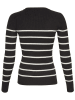MOSS COPENHAGEN Sweter "Harike" w kolorze czarno-białym