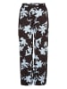 MOSS COPENHAGEN Hose "Irida" in Schwarz/ Hellblau