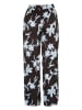MOSS COPENHAGEN Hose "Irida" in Schwarz/ Hellblau