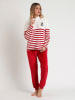 Disney Pyjama in Rot/ Weiß