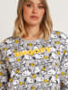 Peanuts Pyjama in Hellgrau